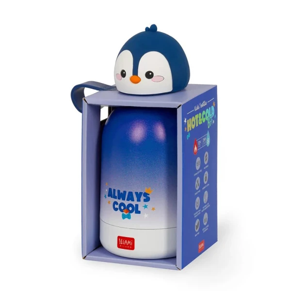 LEGAMI KIDS STAINLEES STEEL BOTTLE - PENGUIN