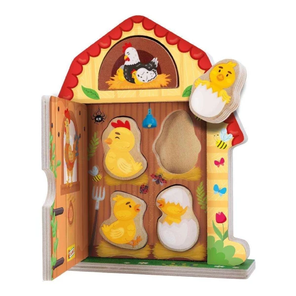 LISCIANI MONTESSORI LEGNO - COUNTRY FAMILY