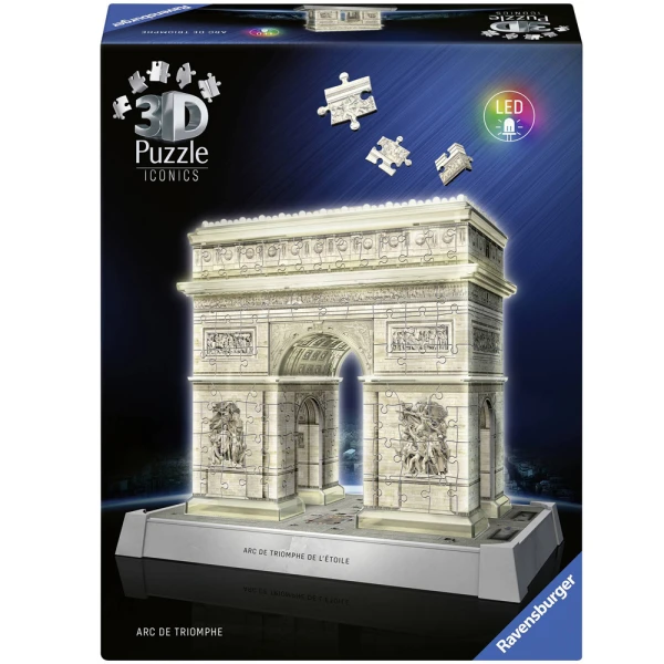 RAVENSBURGER 3D ICONICS ΠΑΖΛ 216 τεμ. Η ΑΨΙΔΑ ΤΟΥ ΘΡΙΑΜΒΟΥ NIGHT EDITION
