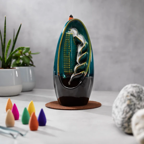 THE SOURCE CASCADING INCENSE BURNER