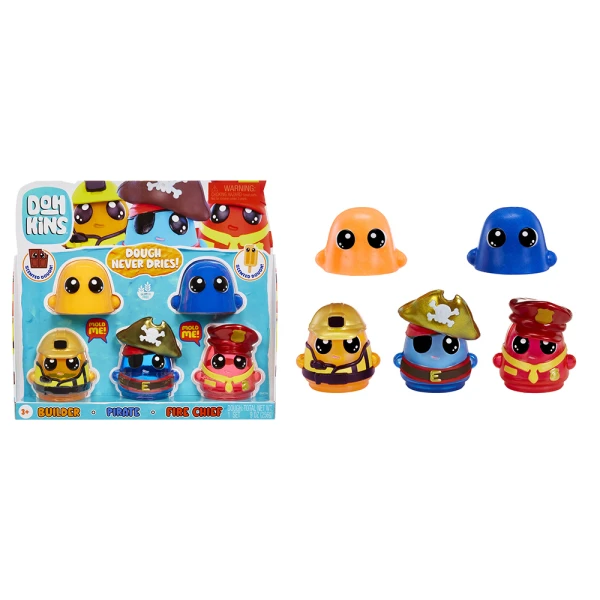 DOHKINS SCENTED DOUGH HERO PACK