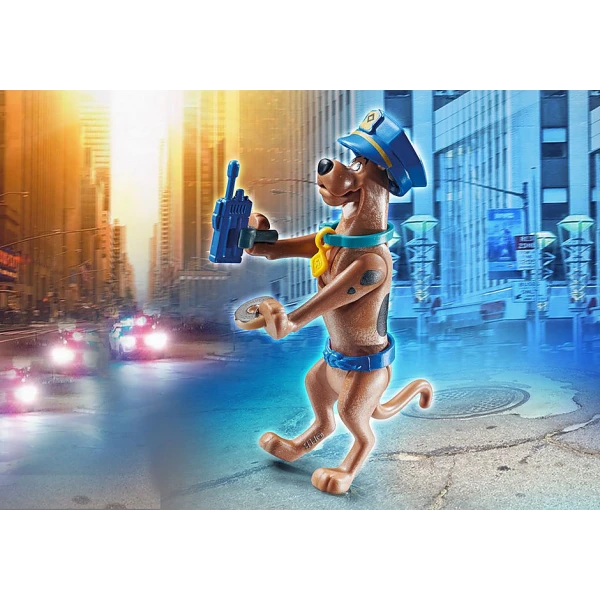 PLAYMOBIL SCOOBY-DOO COLLECTIBLE FIGURE SCOOBY POLICEMAN