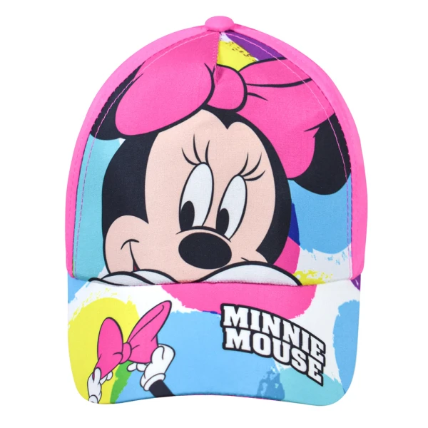 ΠΑΙΔΙΚΟ ΚΑΠΕΛΟ ΤΖΟΚΕΥ MINNIE MOUSE FACE ΦΟΥΞΙΑ