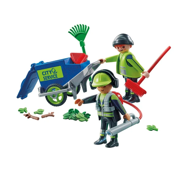PLAYMOBIL CITY ACTION ΟΔΟΚΑΘΑΡΙΣΤΕΣ