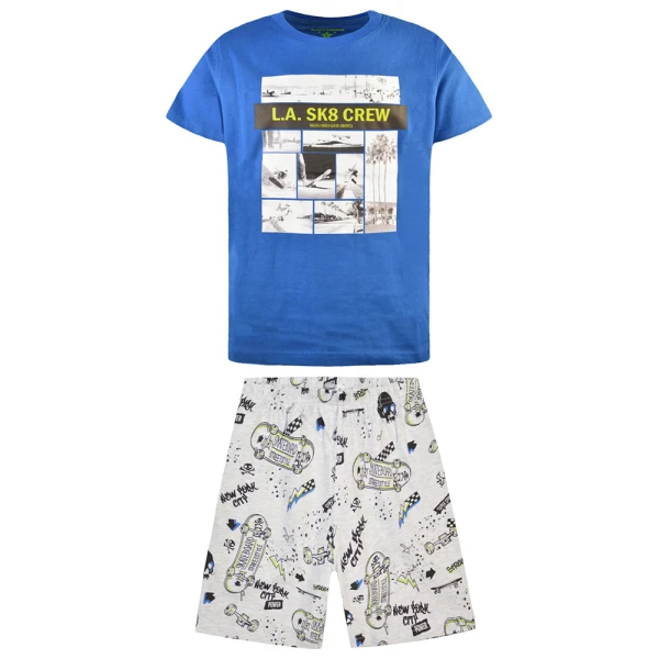 ENERGIERS BOY PYJAMAS ECRU-MELANGE