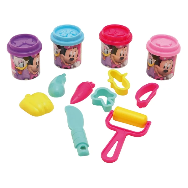 AS ΠΛΑΣΤΕΛΙΝΗ DISNEY MINNIE ΚΟΥΒΑΔΑΚΙ ΜΕ 4 ΒΑΖΑΚΙΑ - ΚΑΠΑΚΙΑ ΚΑΛΟΥΠΑΚΙΑ ΚΑΙ 8 ΕΡΓΑΛΕΙΑ 200GR