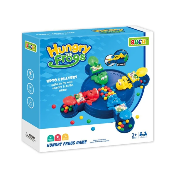 TABLE GAME HUNGRY FROGS FOR 4 PLAYERS