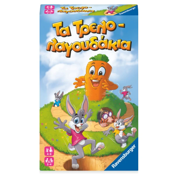 RAVENSBURGER TRAVEL BOARD GAME CRAZY BUNNIES