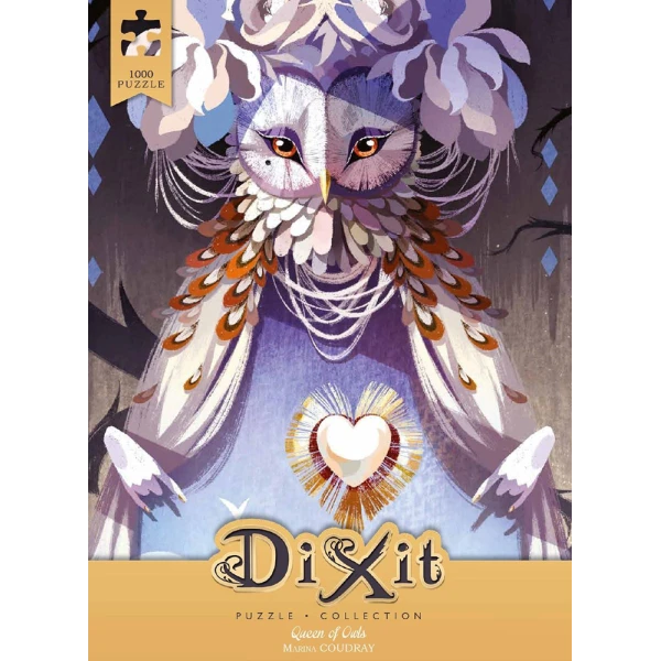 KAISSA DIXIT  PUZZLE 1000 pcs QUEEN OF OWLS