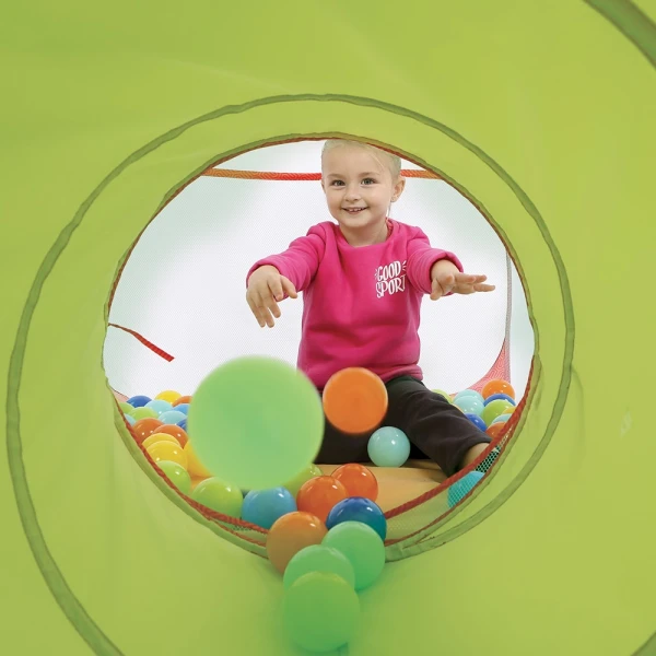 LUDI KIDS POP UP TENT CUBE WITH TUNNEL