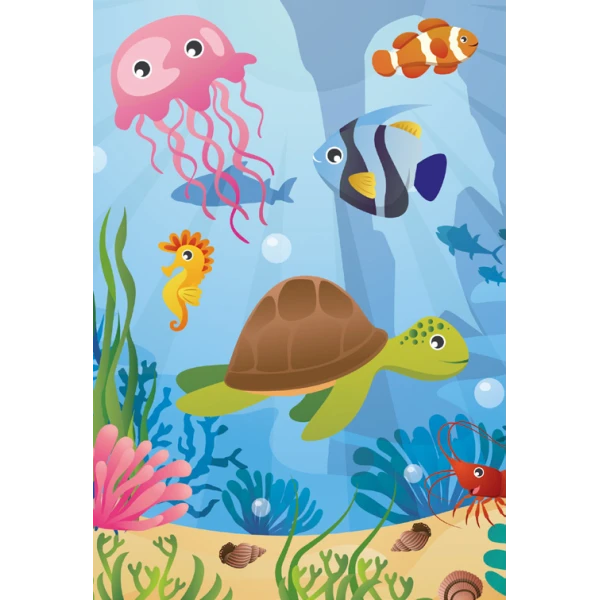 FOIL ART CREATIVE SET 26.5 x 19.5 cm WITH FRAME – 2 DESIGNS