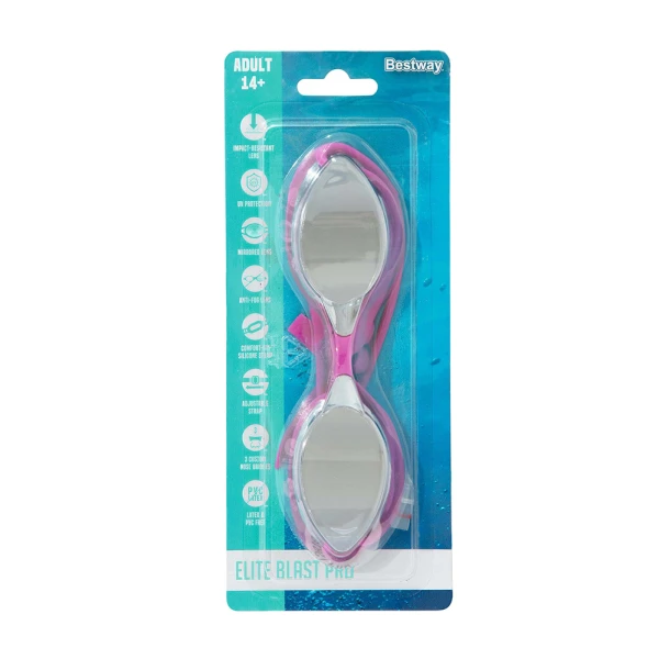 BESTWAY ELITE BLAST PRO GOGGLES PINK