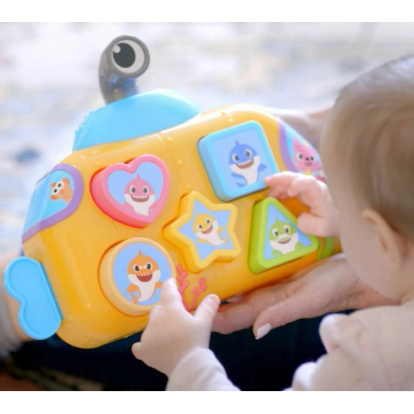 BABY SHARK ΜΟΥΣΙΚΟ ΥΠΟΒΡΥΧΙΟ ΜΕ ΣΧΗΜΑΤΑ