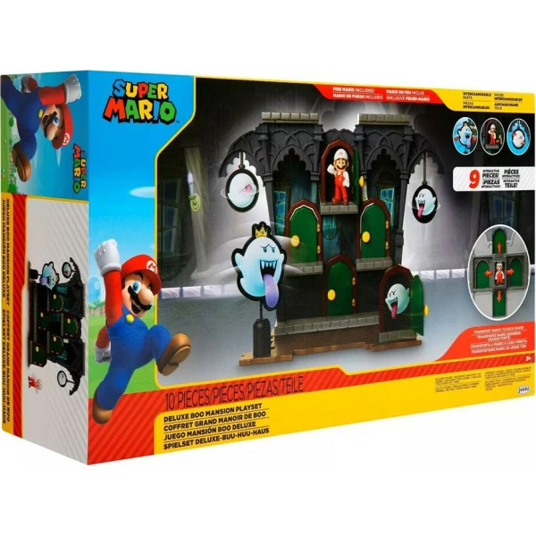 SUPER MARIO ΣΕΤ ΠΑΙΧΝΙΔΙΟΥ DELUXE BOO MANSION