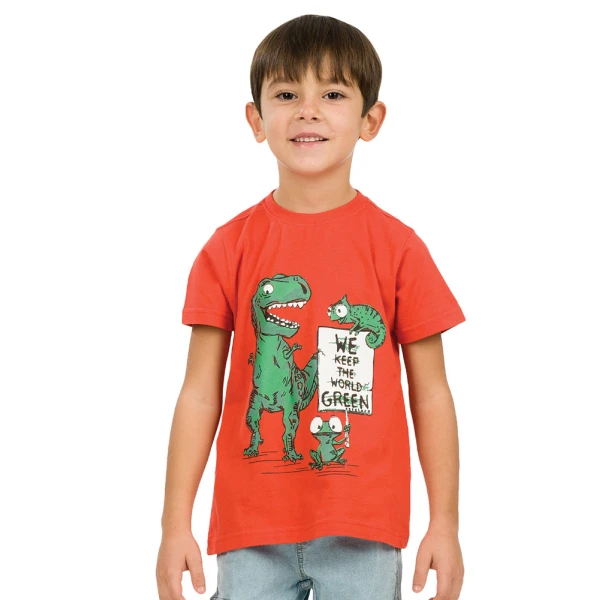 ENERGIERS BEBE BOY BLOUSE ORANGE