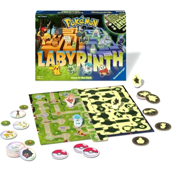 RAVENSBURGER ΠΑΙΔΙΚΟ ΕΠΙΤΡΑΠΕΖΙΟ ΛΑΒΥΡΙΝΘΟΣ POKEMON GLOW