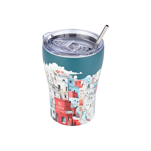 ESTIA HOME ART ΘΕΡΜΟΣ COFFEE MUG 350ml - URBAN MYTHOS