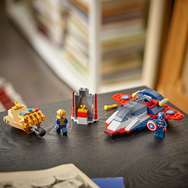 LEGO® MARVEL ΚΑΠΤΕΝ ΑΜΕΡΙΚΑ VS. ΘΑΝΟΣ