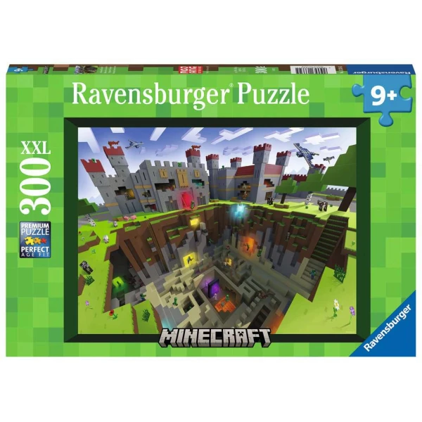 RAVENSBURGER ΠΑΖΛ 300XXL τεμ. MINECRAFT CUTAWAY
