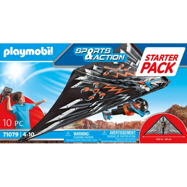 PLAYMOBIL SPORTS & ACTION STARTER PACK ΠΤΗΣΗ ΜΕ ΑΝΕΜΟΠΤΕΡΟ