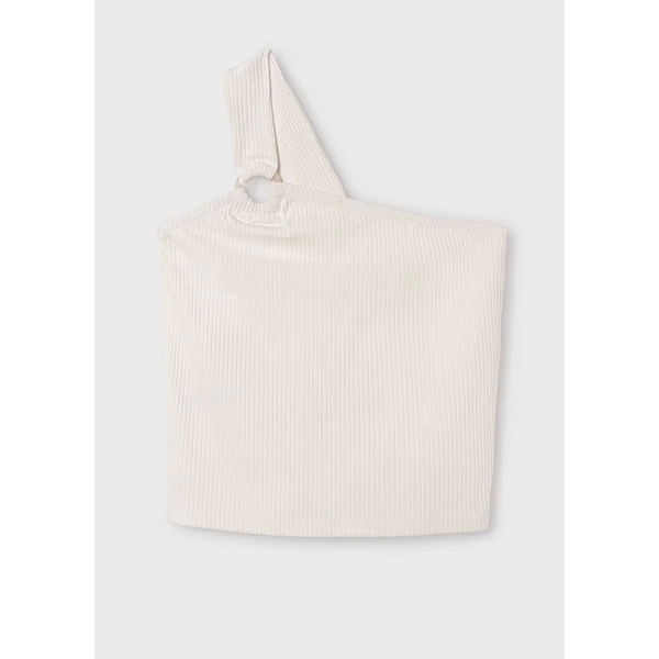 MAYORAL BLOUSE BRACES  ECRU