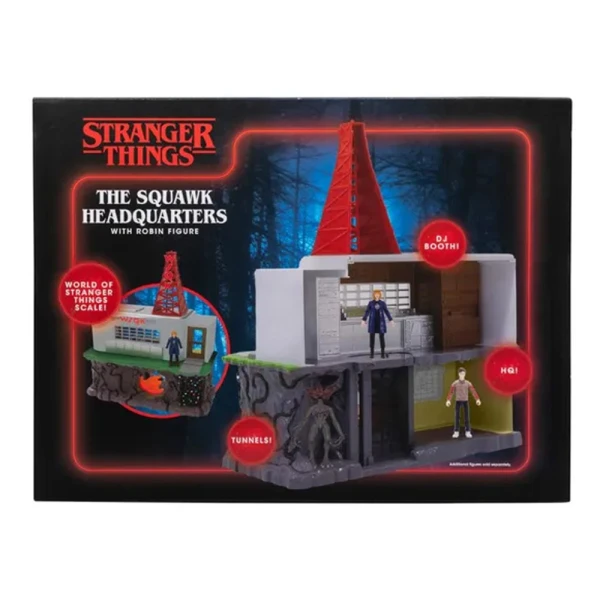 STRANGER THINGS STATION WSQK ΜΕ ΦΙΓΟΥΡΕΣ & ΑΞΕΣΟΥΑΡ, ΦΩΣ-ΗΧΟ