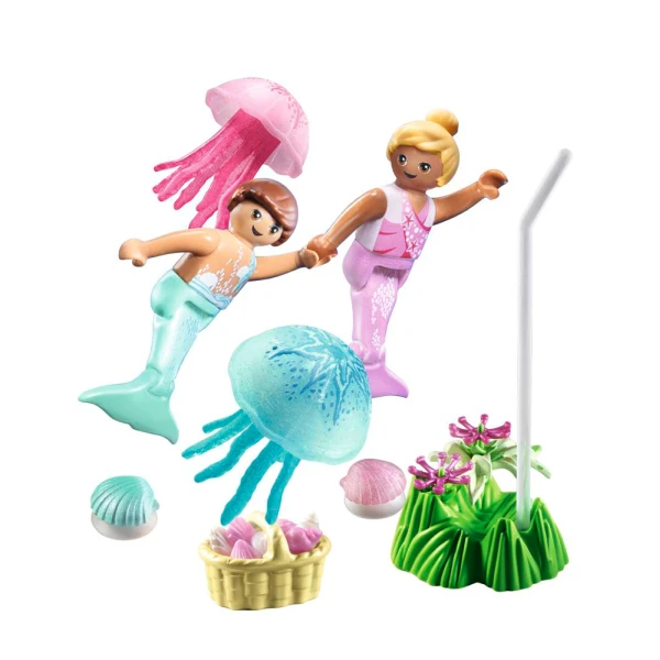 PLAYMOBIL PRINCESS MAGIC MERMAID KIDS WITH JELLYFISH