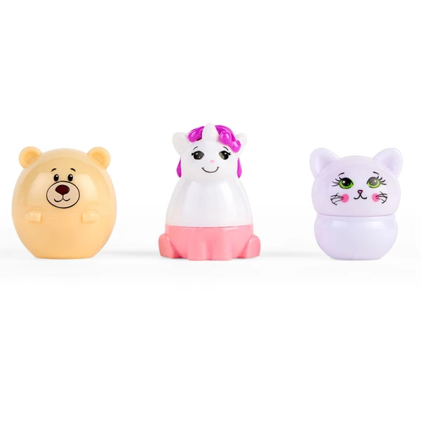  LULU BLUSH SET LIP BALM ANIMALS
