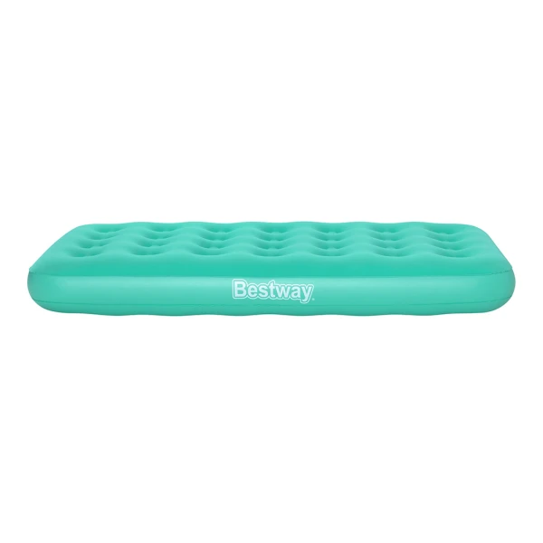 BESTWAY CHILDREN INFLATABLE AIRBED 158X89X18 cm DROWSY DREAMER AIR LIGHT BLUE WITH MANUAL HAND PUMP