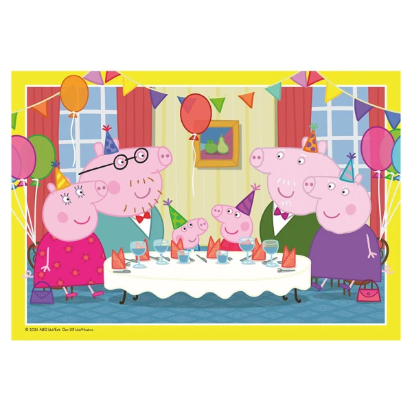 RAVENSBURGER PUZZLE 2X12 pcs PEPPA AND FRIENDS