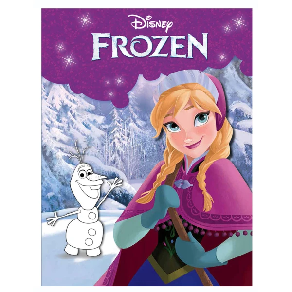 FROZEN ΒΙΒΛΙΟ ΖΩΓΡΑΦΙΚΗΣ Α4 32 σελίδες - 2 ΣΧΕΔΙΑ