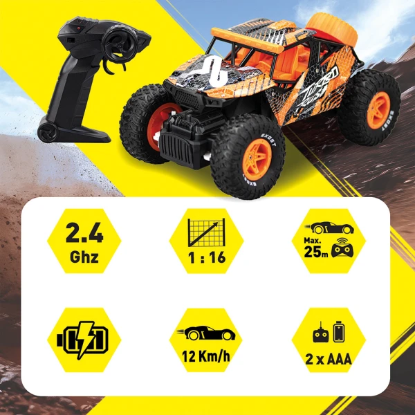 EXOST REMOTE CONTROL CAR R/C TURBO RUSH