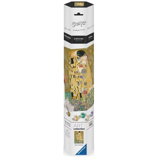 RAVENSBURGER PAINT BY NUMBERS CREART CANVAS KLIMT