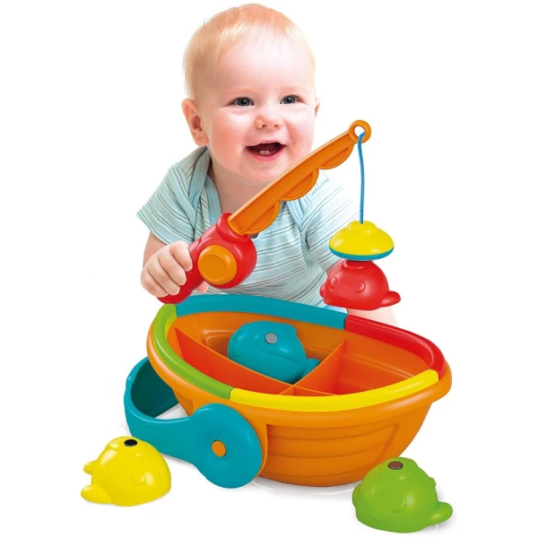 BABY CLEMENTONI ΒΡΕΦΙΚΟ ΠΑΙΧΝΙΔΙ ΣΕΤ ΨΑΡΕΜΑΤΟΣ ΑΠΟ ΑΝΑΚΥΚΛΩΜΕΝΑ ΥΛΙΚΑ
