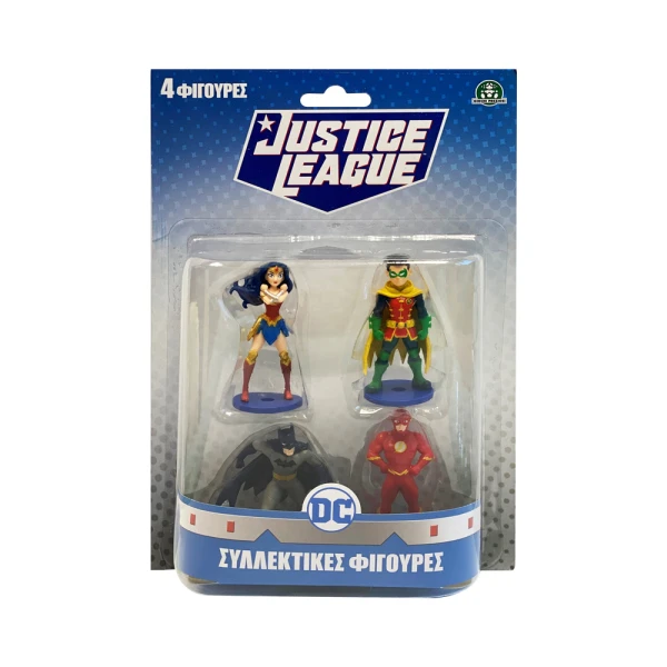 JUSTICE LEAGUE 4PACK FIGURES - SEVERAL DESIGNS