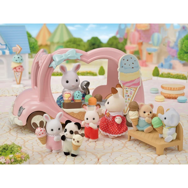 THE SYLVANIAN FAMILIES ICE CREAM VAN 5651