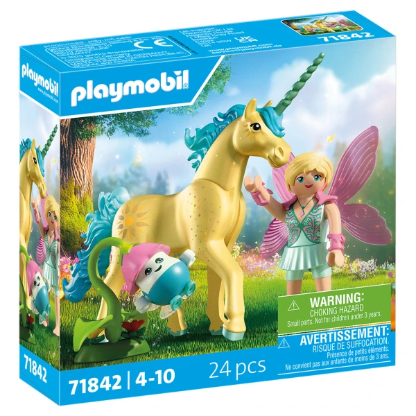 PLAYMOBIL UNICORN WITH BLUE MANE