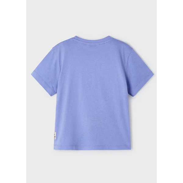 MAYORAL SHORT SLEEVES BLOUSE EMBOSS LILAC
