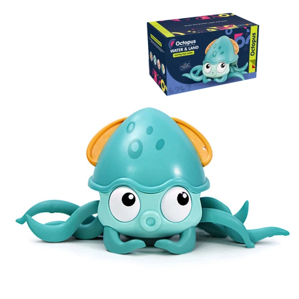 WATER TOY OCTOPUS THAT FLOATS - BLUE