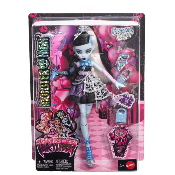 MONSTER HIGH ΚΟΥΚΛΑ SCARY SWEET BIRTHDAY - FRANKIE