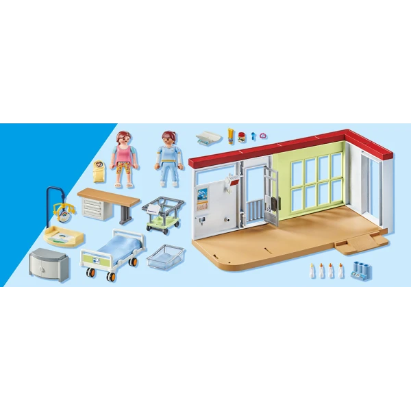 PLAYMOBIL ACTION HEROES ΜΑΙΕΥΤΙΚΗ ΚΛΙΝΙΚΗ
