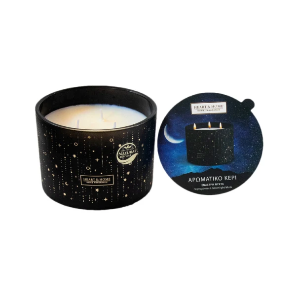 HEART & HOME 3 WICK CANDLE STARRY NIGHT