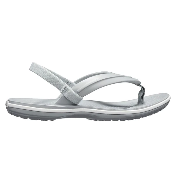 CROCS CROCBAND ΣΑΓΙΟΝΑΡΕΣ ΜΕ ΛΟΥΡΑΚΙ K LIGHT GREY