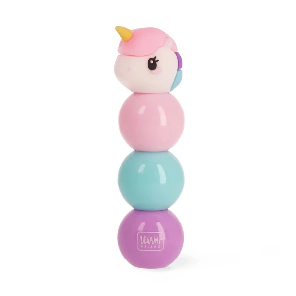 LEGAMI 3-IN-1 HIGHLIGHTER - 3 IS BETTER THAN 1 - UNICORN
