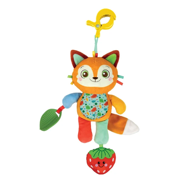 BABY CLEMENTONI BABY PLUSH WITH CLIP FOX