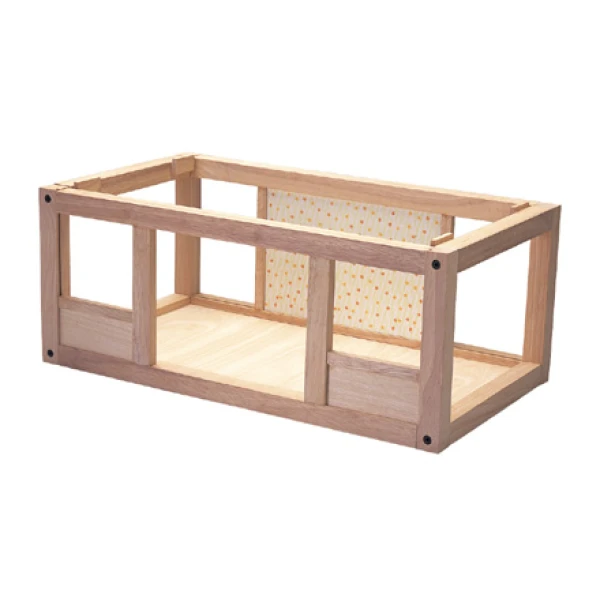 WOODEN GAME PLAN TOYS BASEMENT FOR MY FIRST DOLLHOUSE