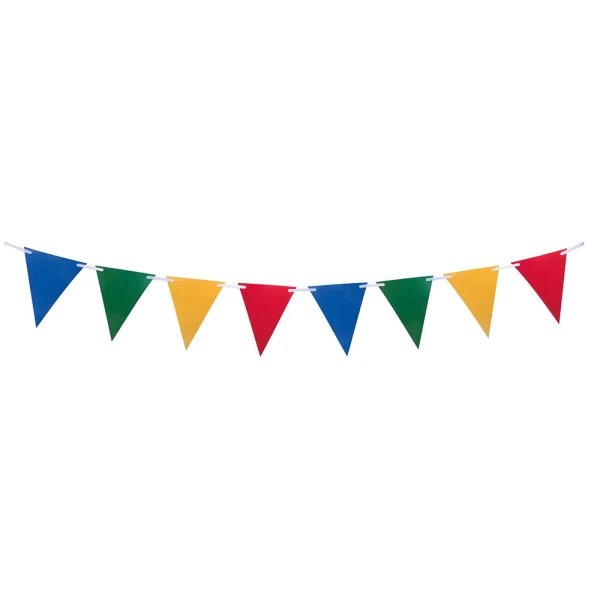 ΧΑΡΤΙΝΗ ΓΙΡΛΑΝΤΑ ΤΡΙΓΩΝΗ ΣΗΜΑΙΕΣ MULTICOLOR