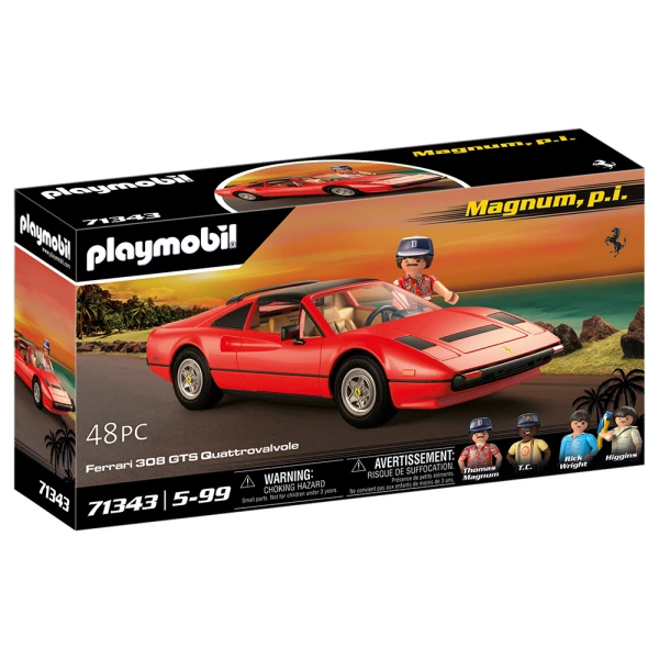 PLAYMOBIL MAGNUM P.I. FERRARI 308GT