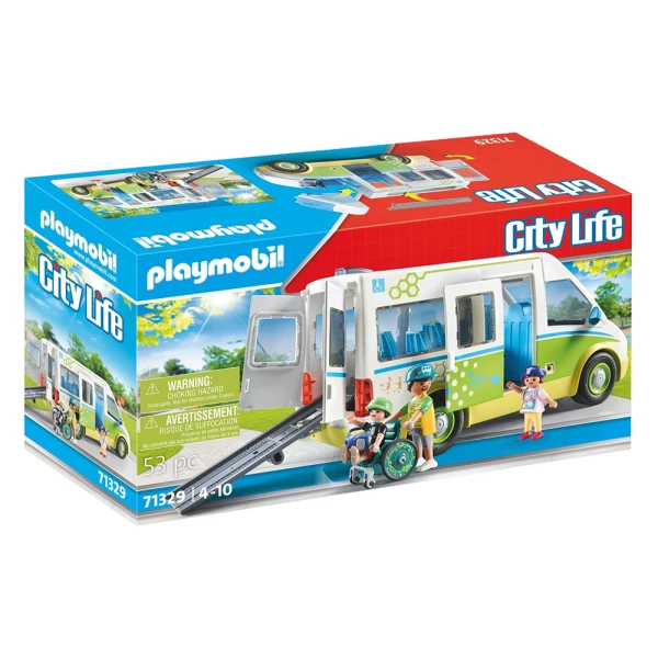 PLAYMOBIL CITY LIFE SCHOOL BUS