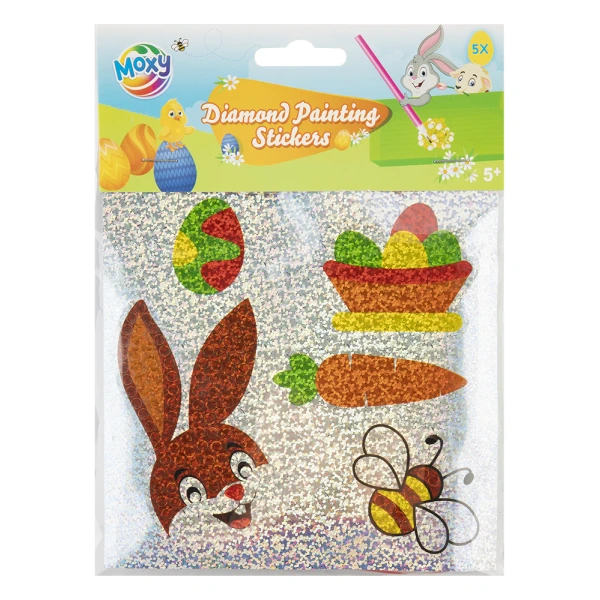 EASTER DIAMOND PAINTING STICKERS - 2 DESIGNS